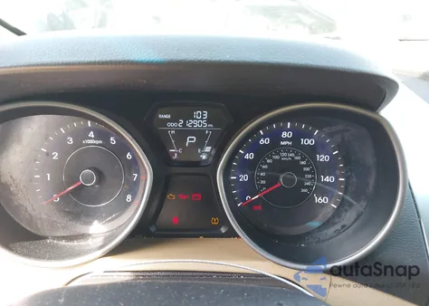 2013 Hyundai Elantra Gls из США, поврежденный, VIN 5NPDH4AE6DH347160